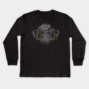 T60- Power Armor Kids Long Sleeve T-Shirt